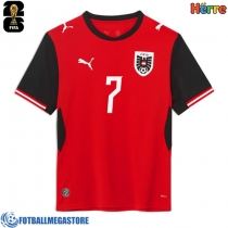 Fotballdrakt Herre Østerrike Marko Arnautovic #7 Hjemmedrakt VM 2026 Kortermet